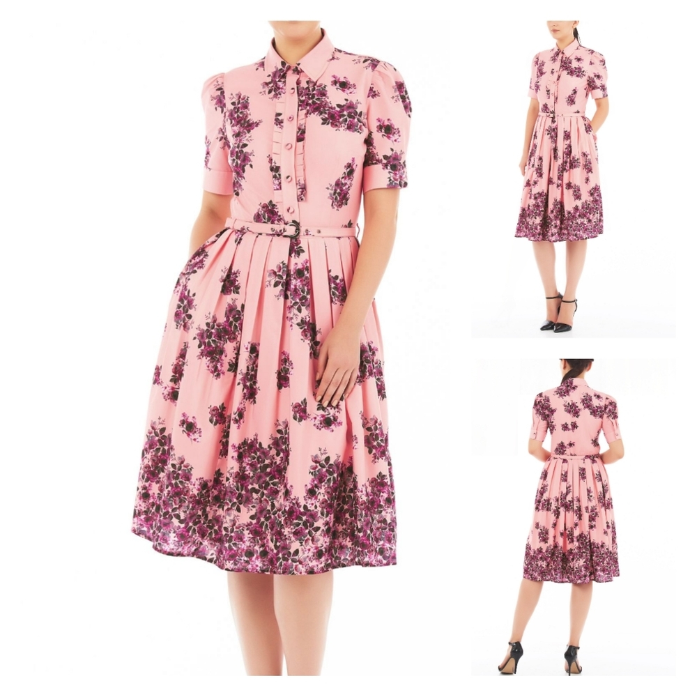 Floral crepe
